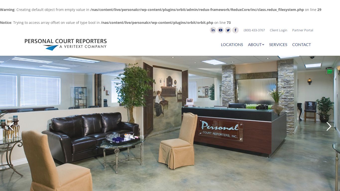 Personal Court Reporters, Inc. – A full service court reporting firm in ...